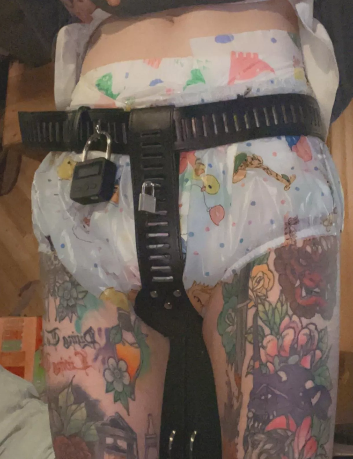 Uh Oh! I’m Locked in My Messy Diapee for 2 more hours!! 🤎✨