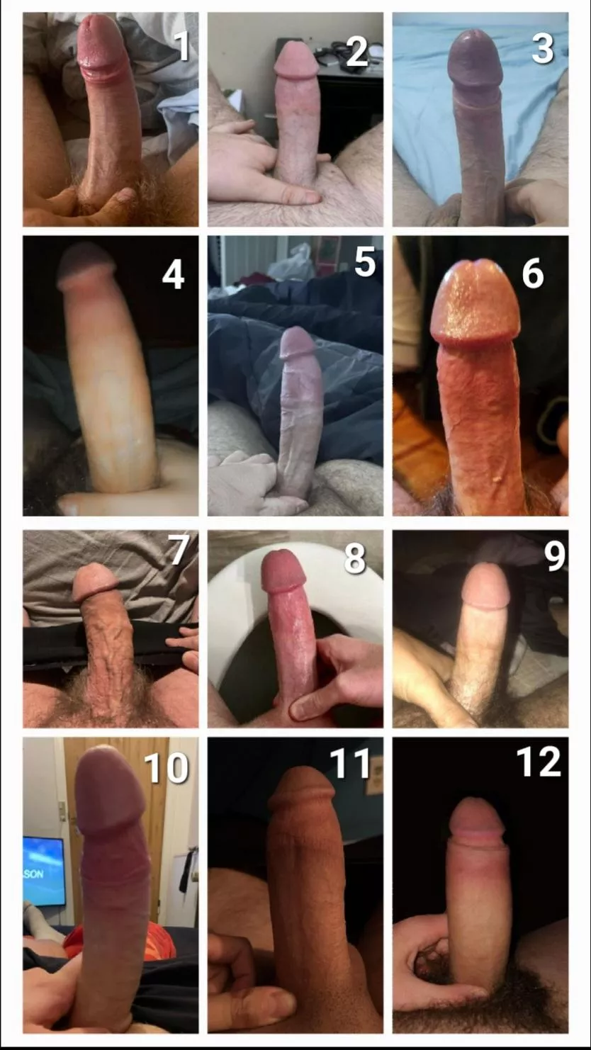 What do you think about these cock? Rate them. Pm me to get in one