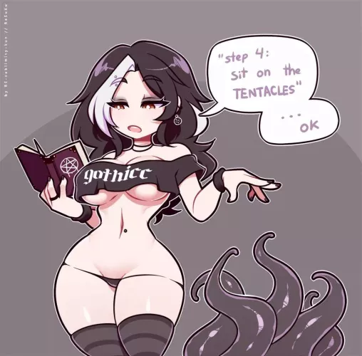 Wish we got to see what happened after she satin them (re-sublimity-kun )