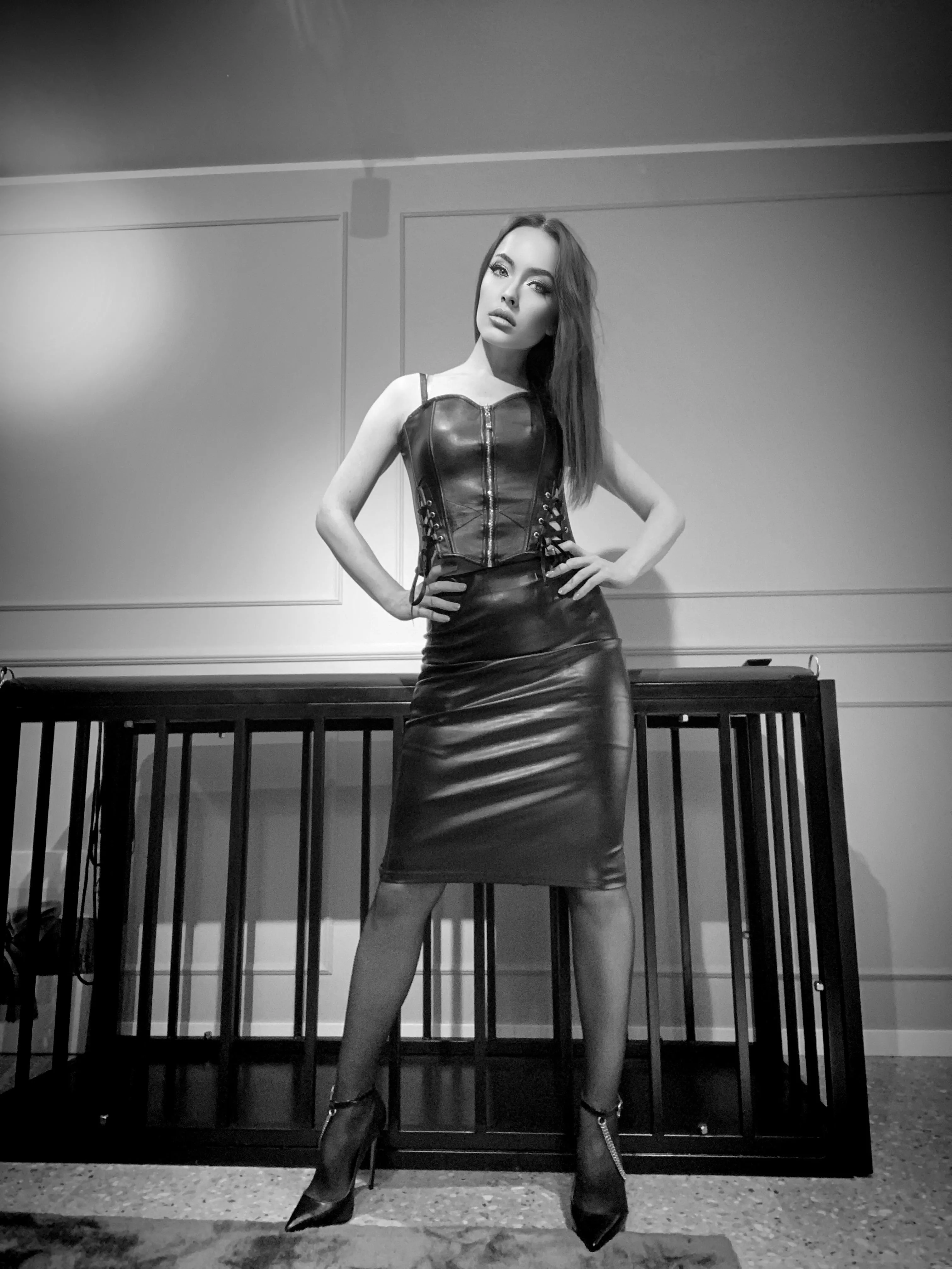 Worship me in leather