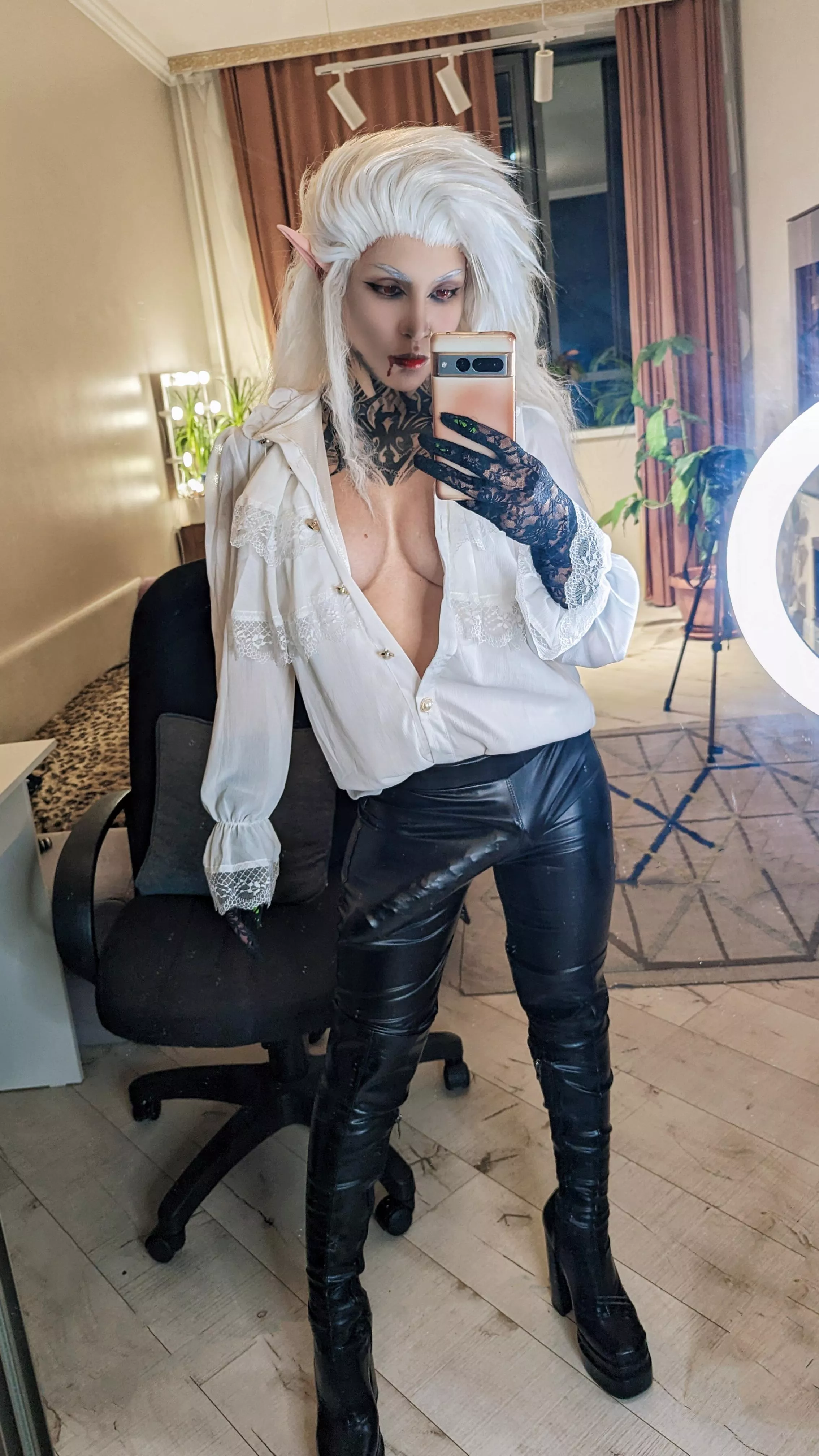 You weren't the only one who took an aspen stake with you