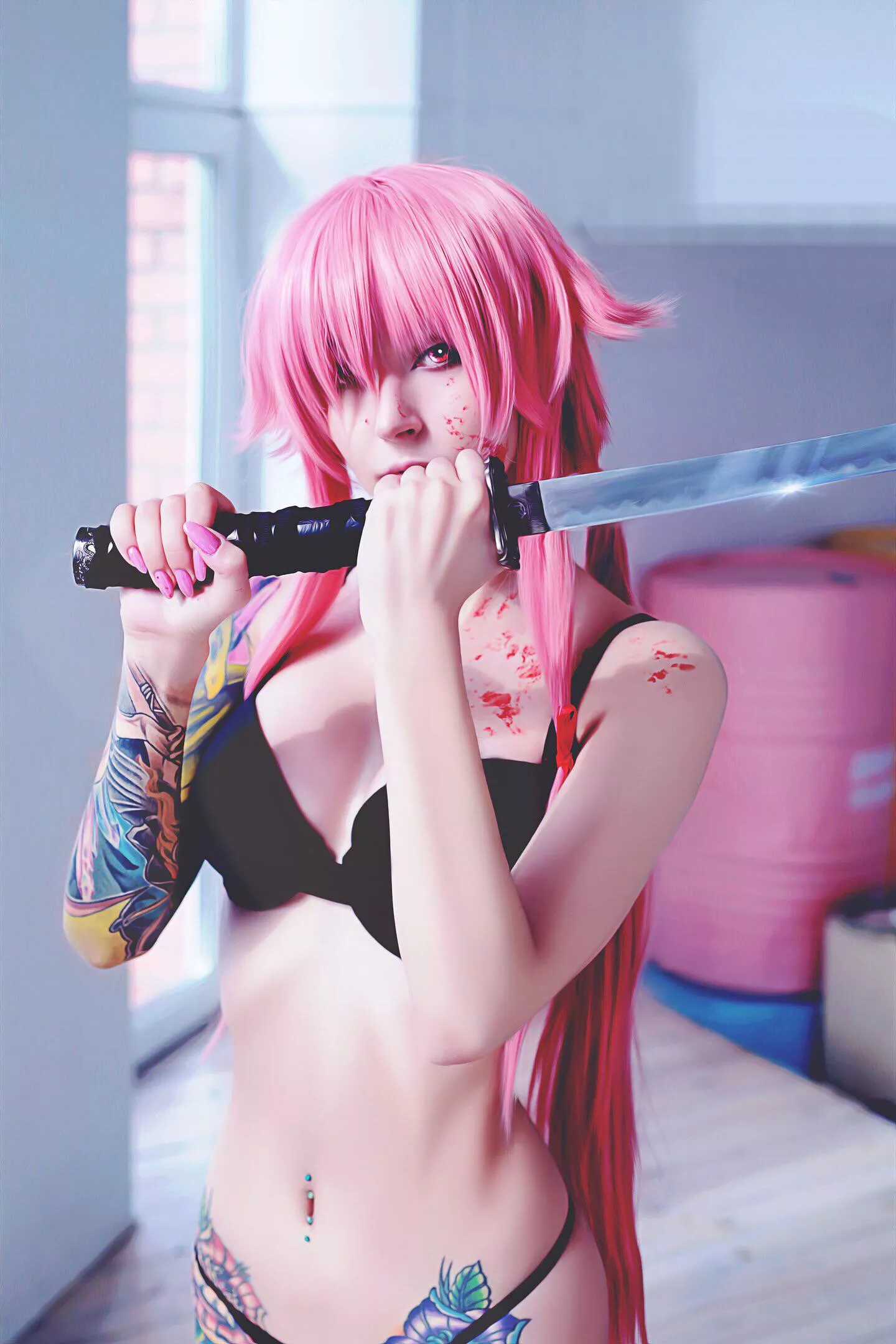 Yuno Gasai from Mirai Nikki by Purple Bitch