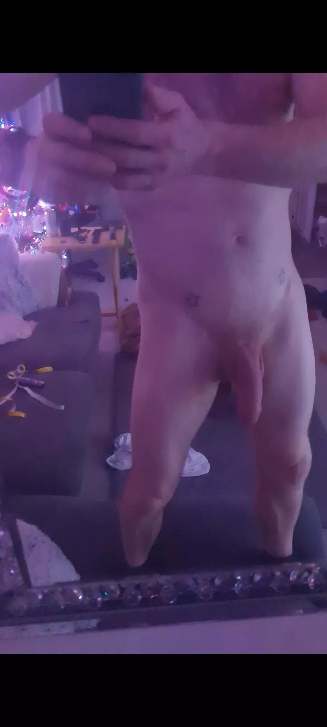 (43) a rare time when it's soft, I normally walk around with it tucked under my belt haha