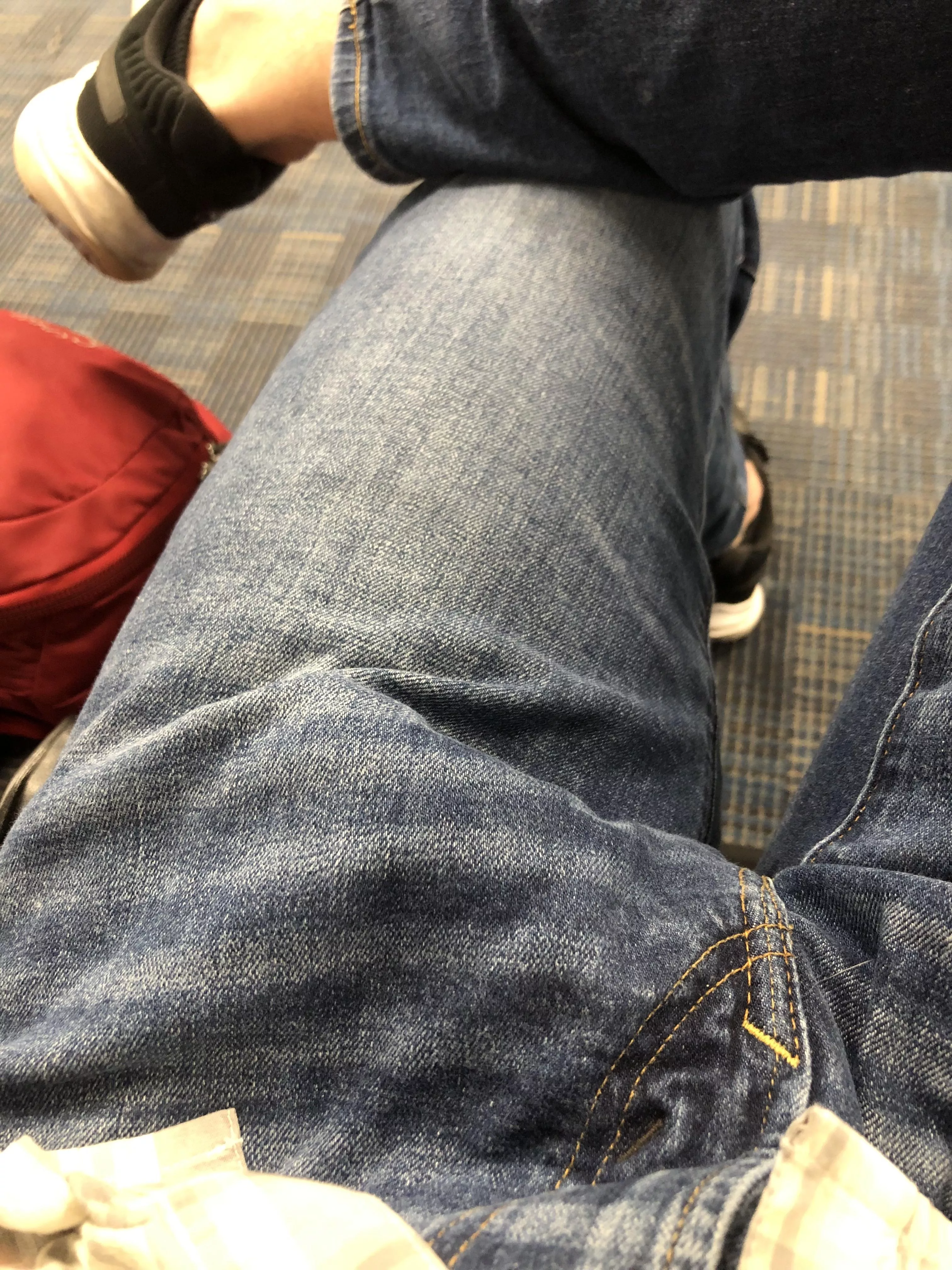 Bulging at the airport