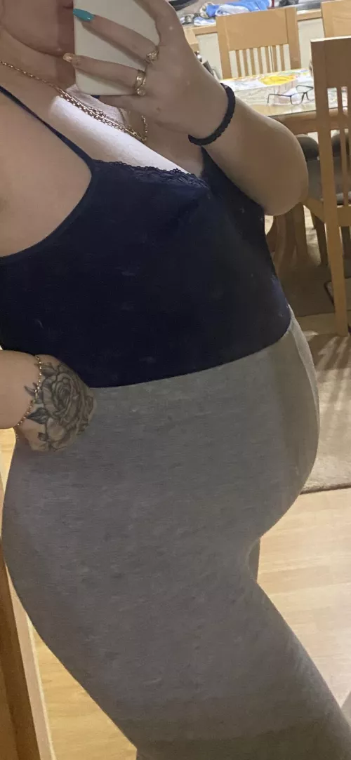 Can't wait to show off my pregnant tummy while getting fucked from behind..