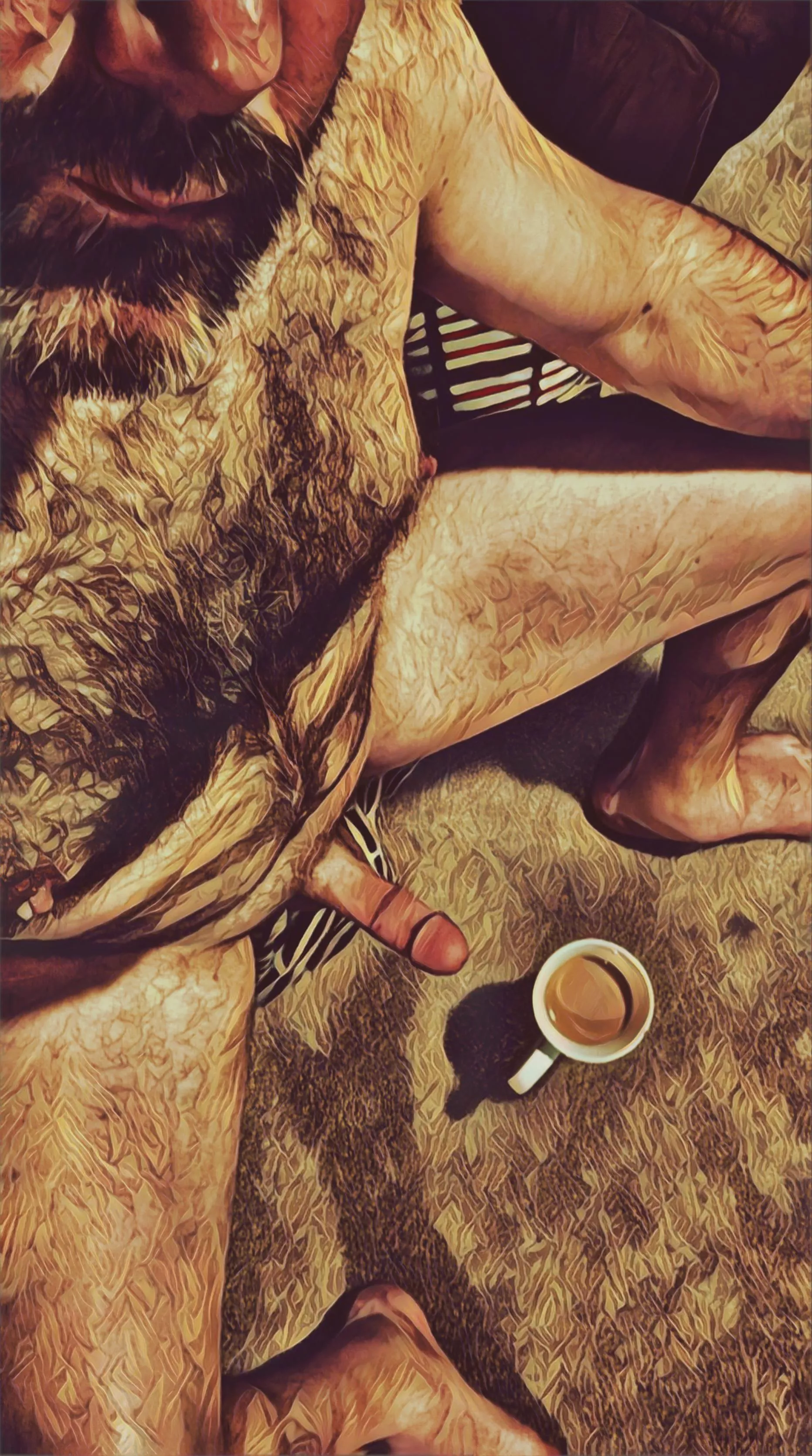 Enjoying the morning brew. Cheers to Monday. ☕