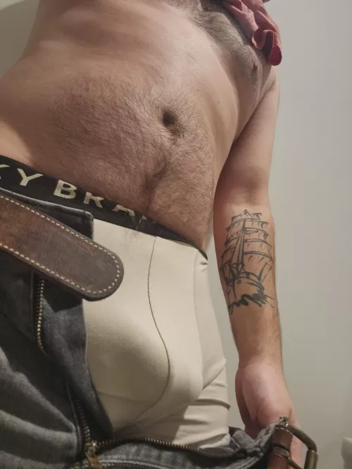 Escaped to the bathroom at work.