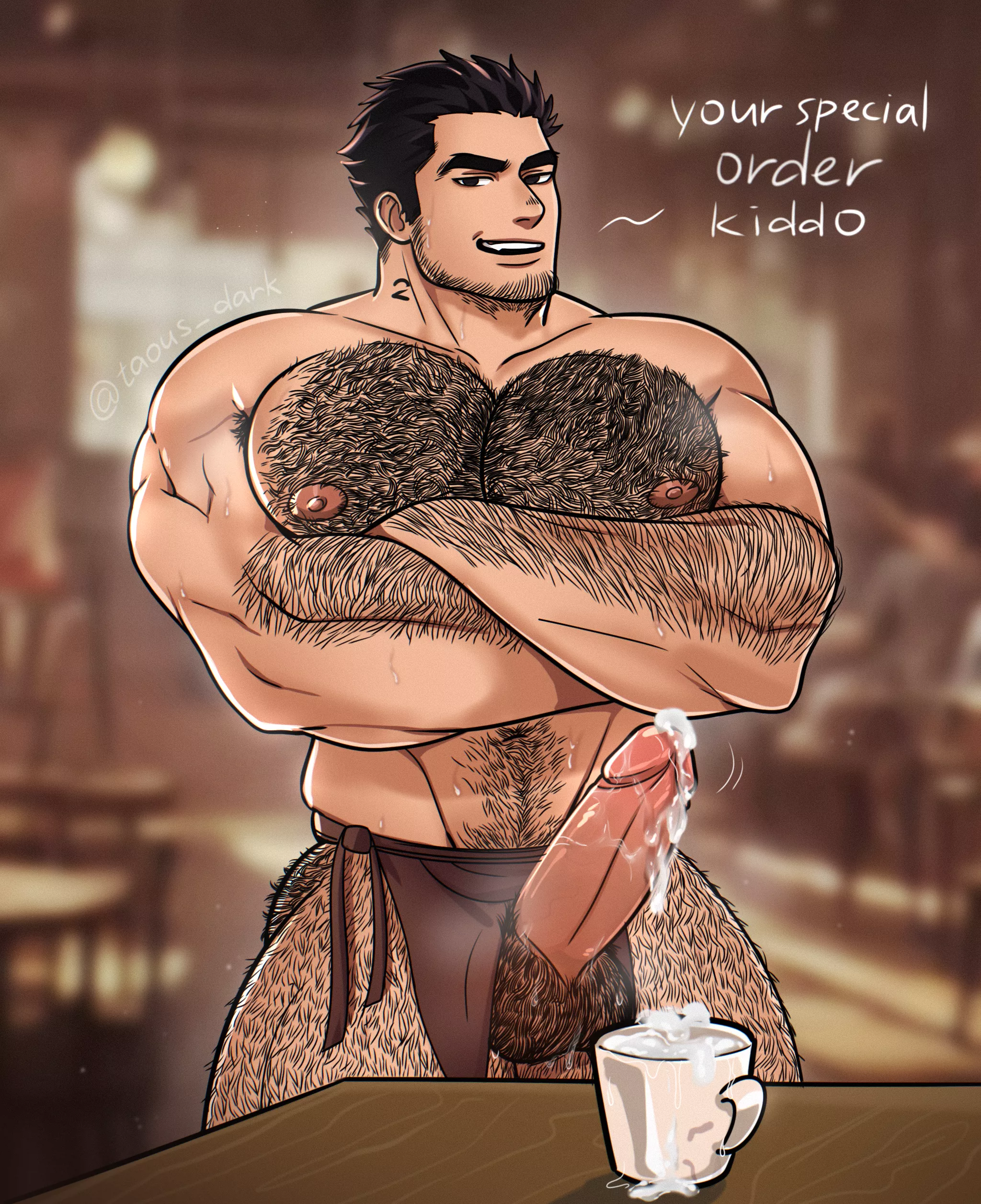 Hairy Lucas Lee @taous_dark