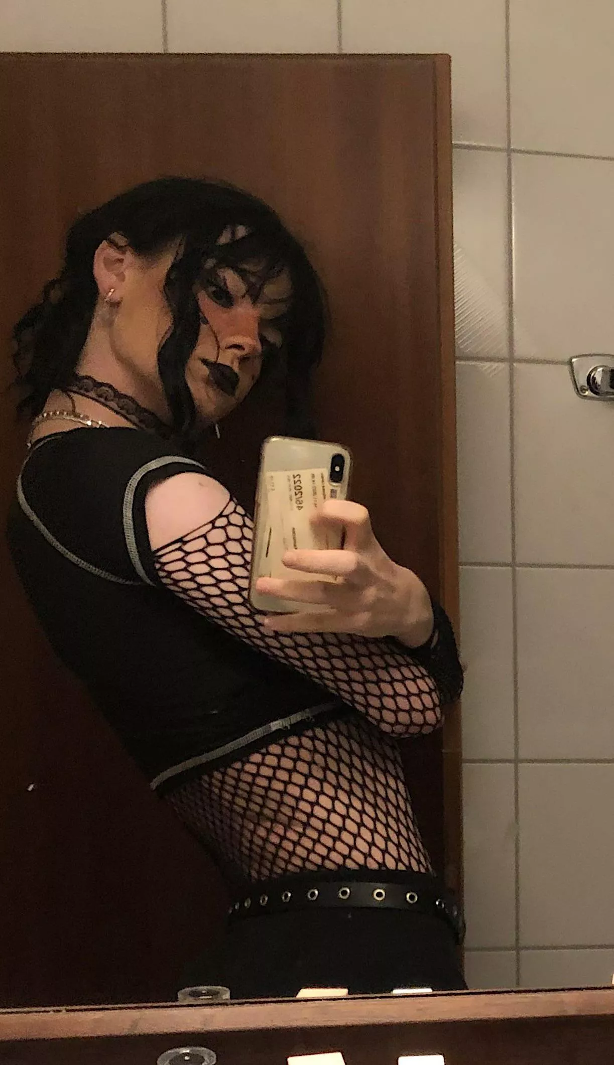 Hey… you like tall goth girls?
