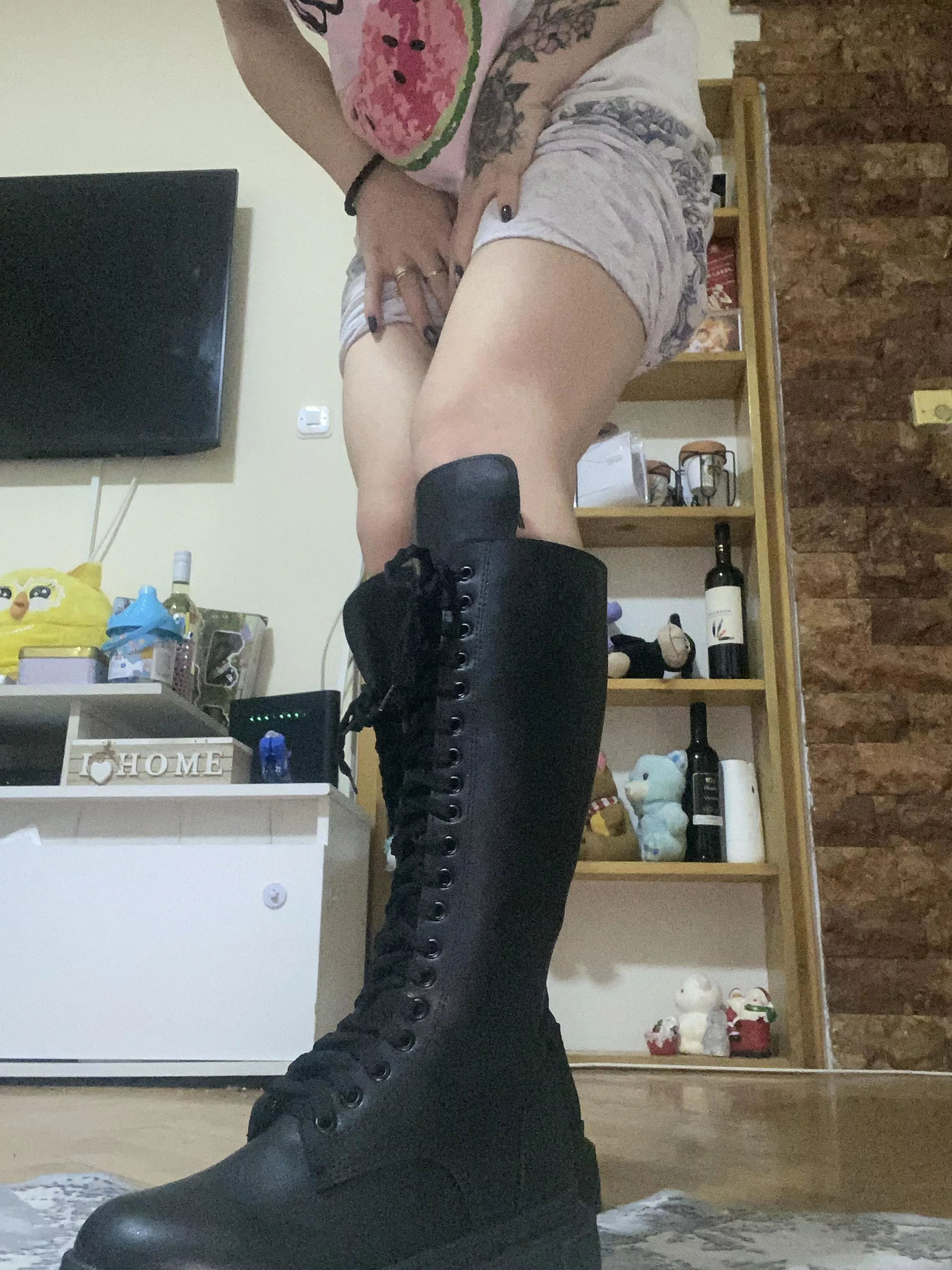 I can make them feel small in the best possible way, as I take full control over their pleasure.