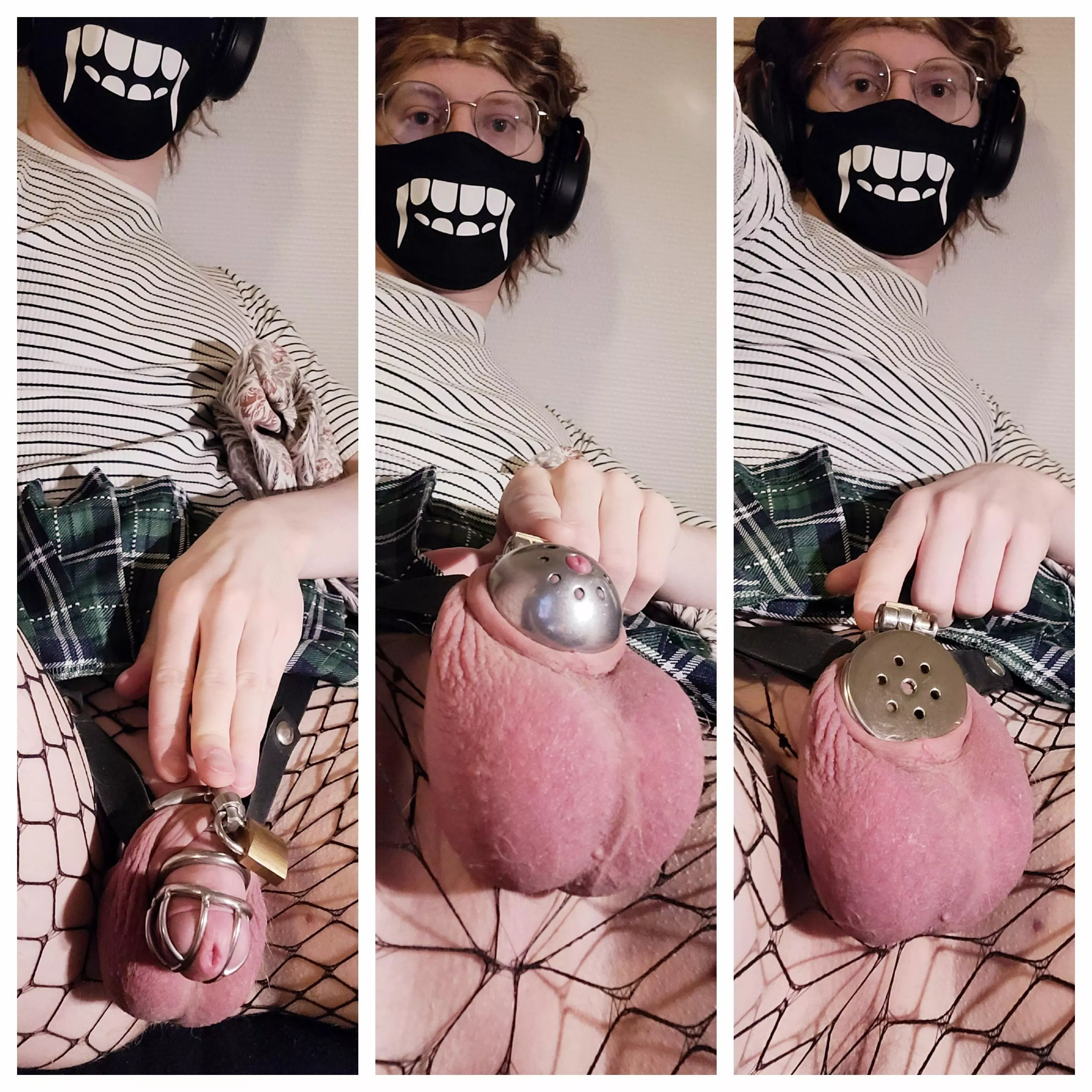 I Finally fit in a flat cage! It feels so natural!