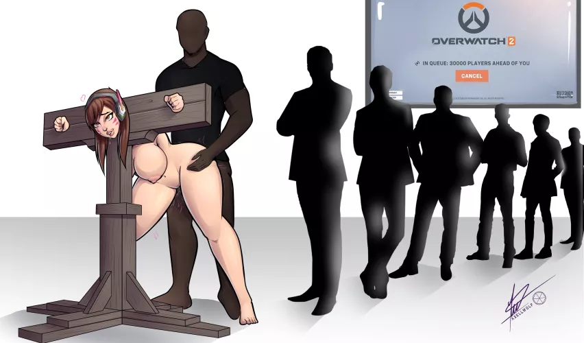 In queue to use D.va