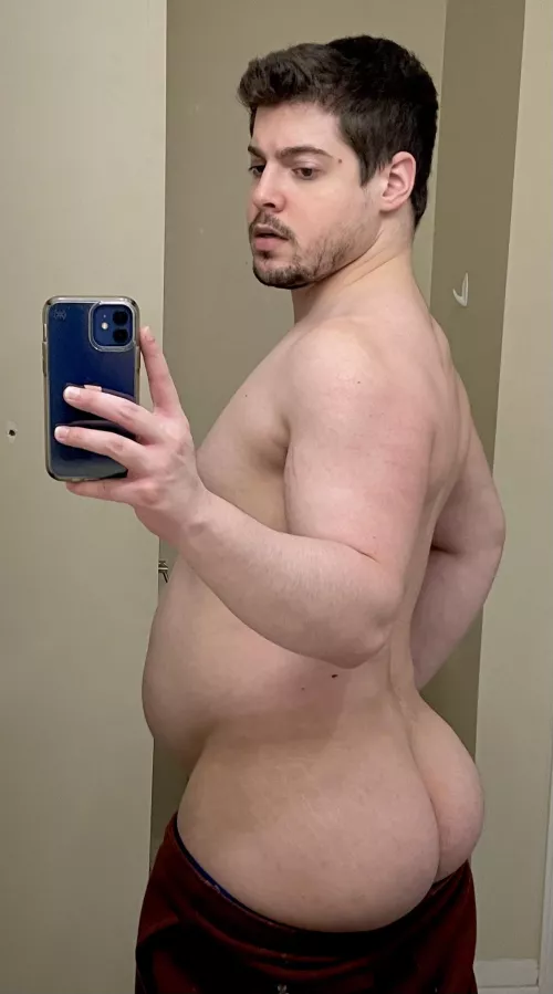 Is my ass growing at a fast rate than normal?