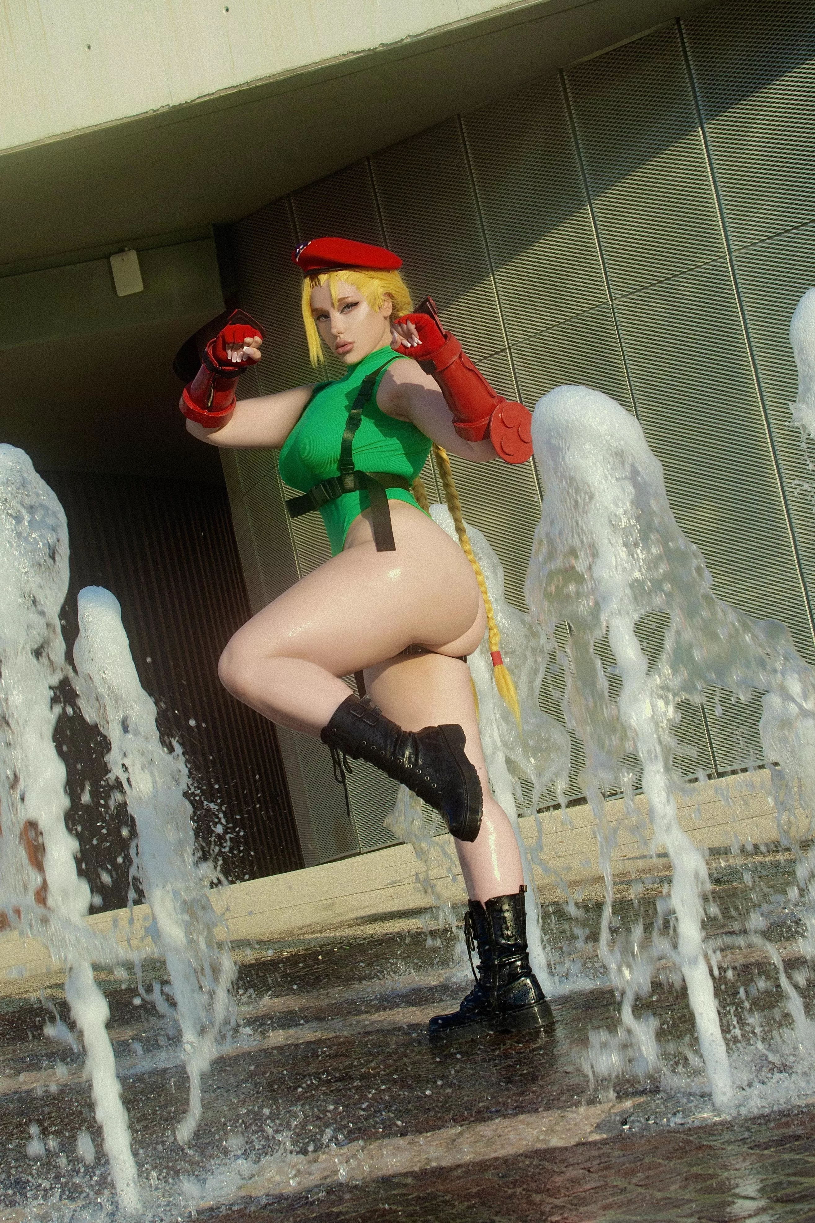 My Cammy cosplay from Street Fighter (Hanacos)