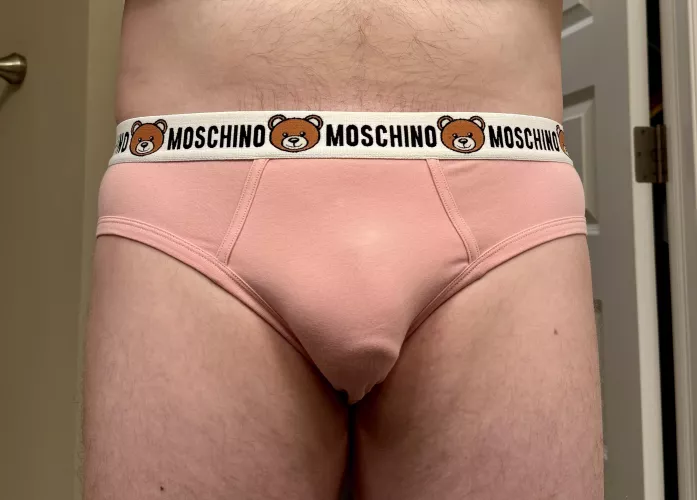 Pink Moschino Briefs