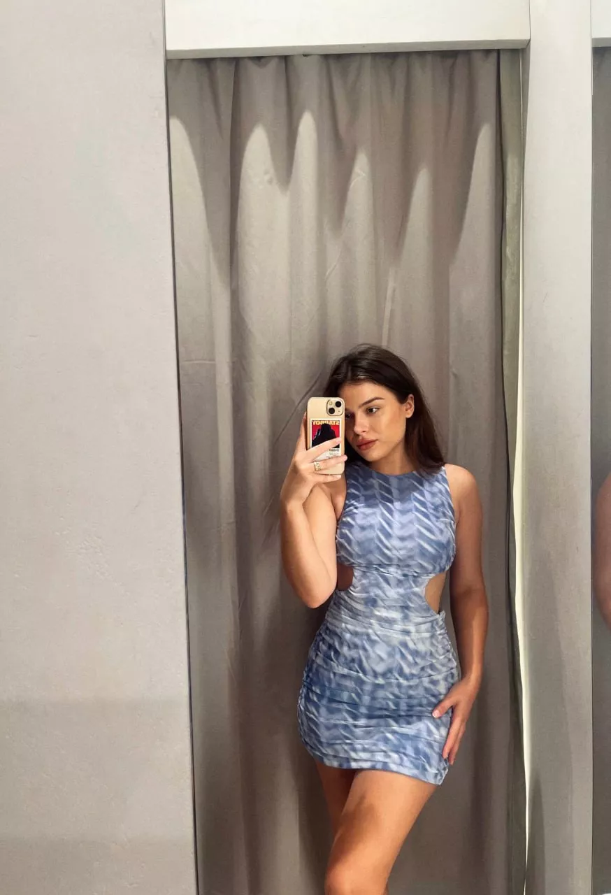 Selfie in the fitting room