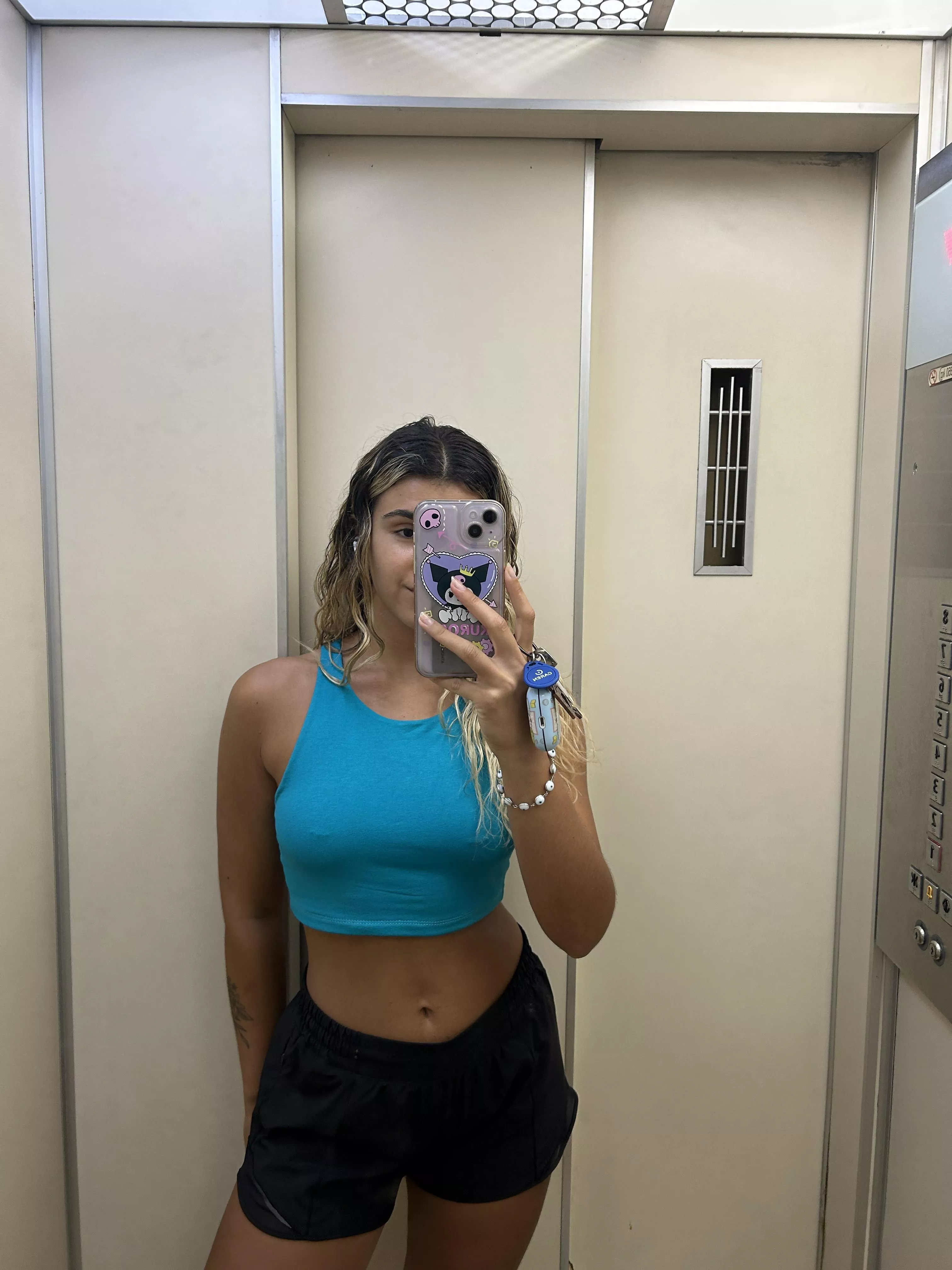 The piercings are my accessory