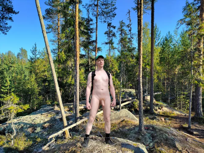 There’s nothing better than being naked on a trail