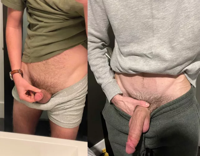 Tried to replicate u/thethickbrick's pic. Spot the difference lol