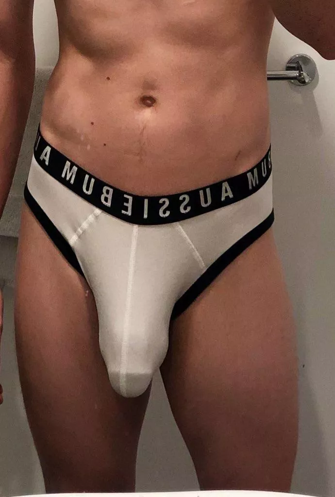 White briefs make the best bulge