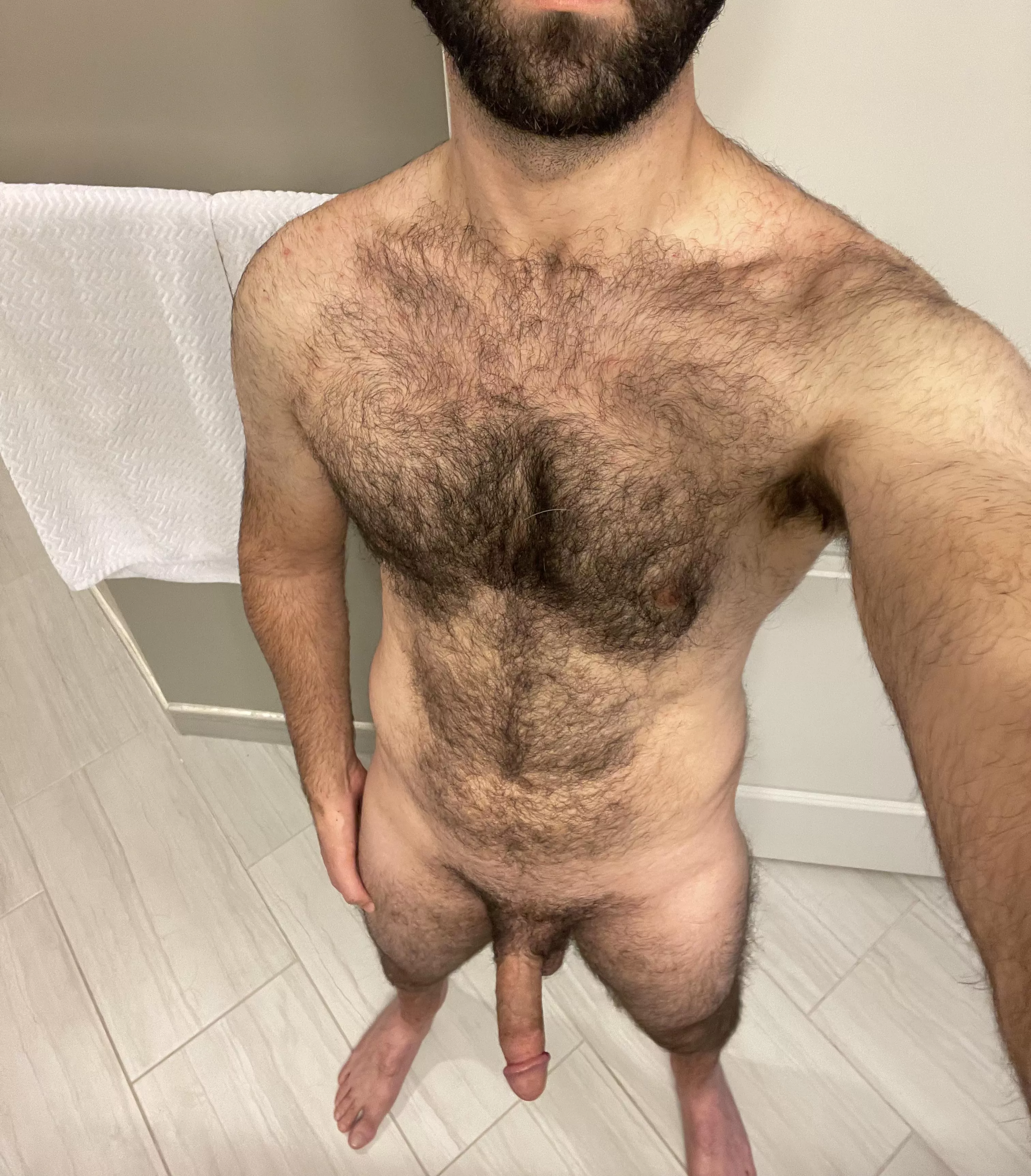 Who is hairier than me?