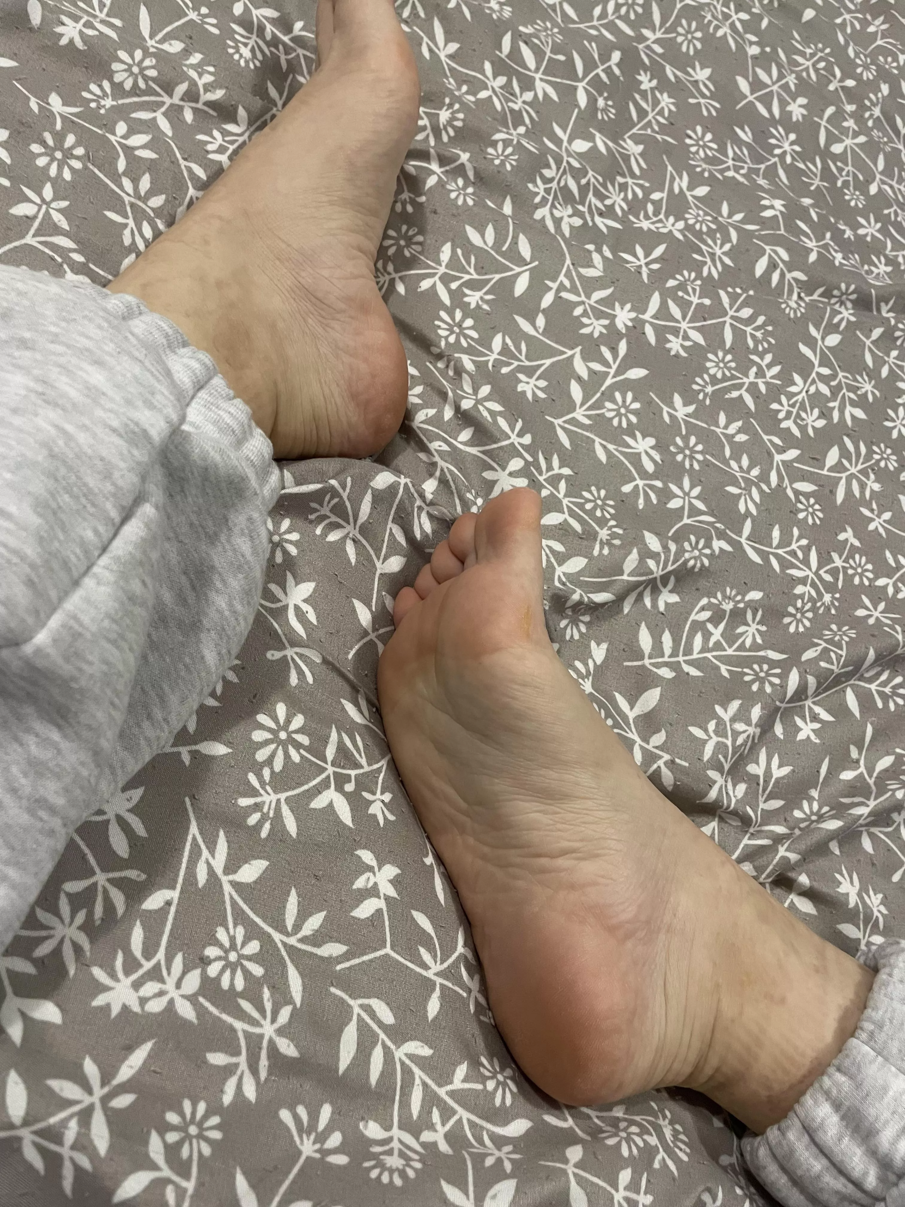 Who’s rubbing them?