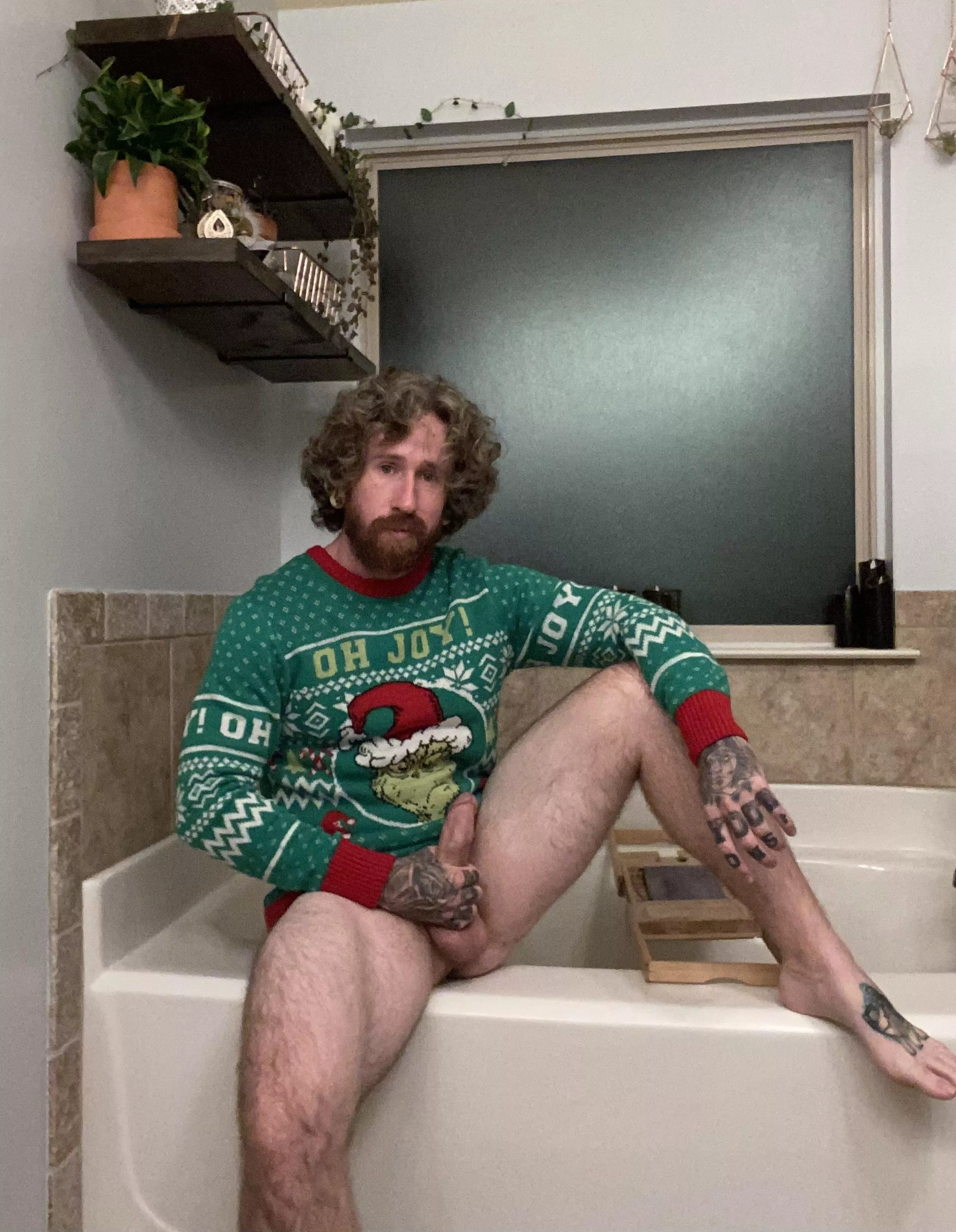 Winnie-The-Pooh but sexy Christmas sweater addition?