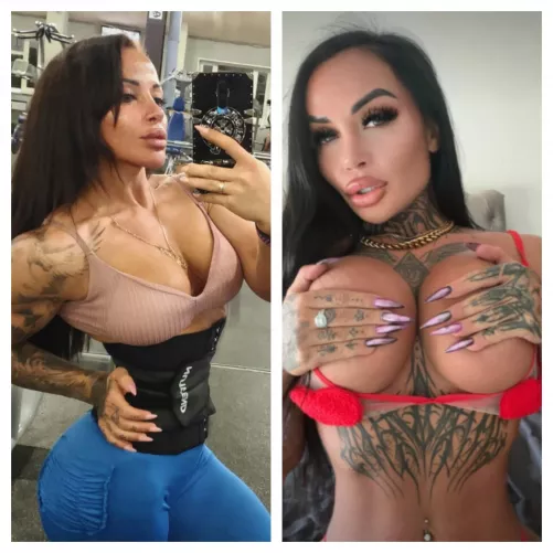 from gym girl to plastic instagram slut