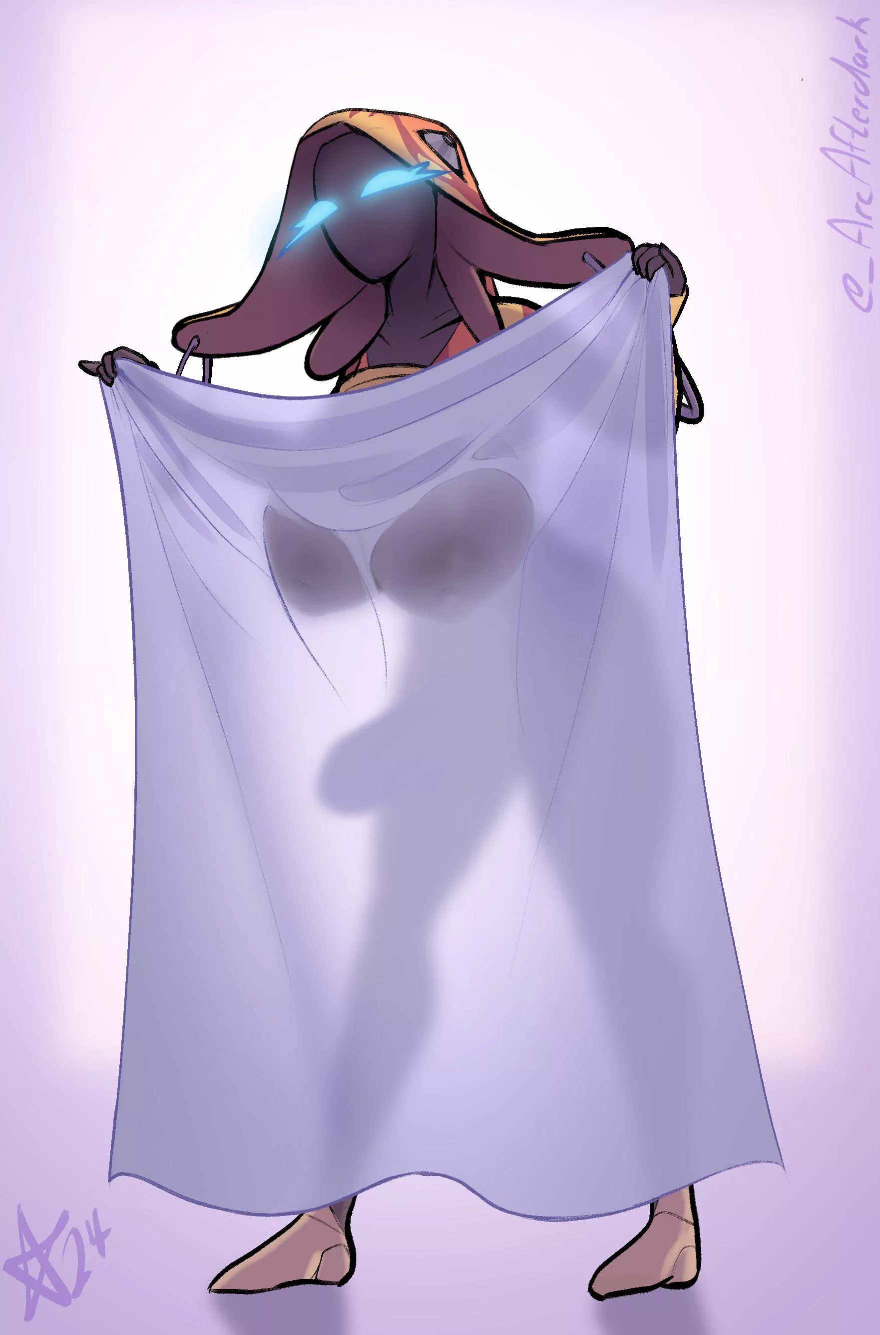 [Futa Ivara OC] One Like = 1 Sheet Dropped (ArcAfterDark)