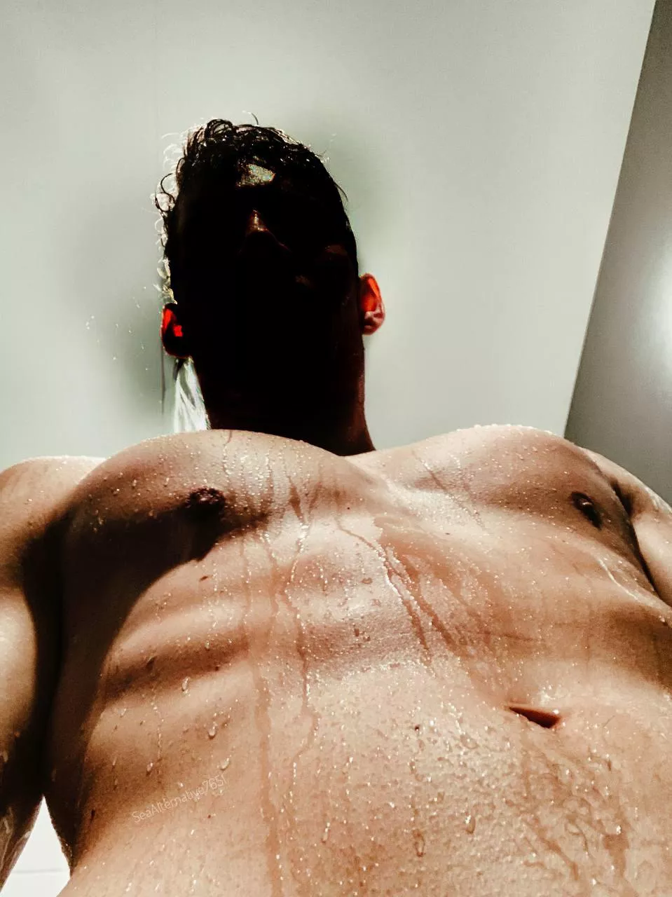 I dropped the soap bar