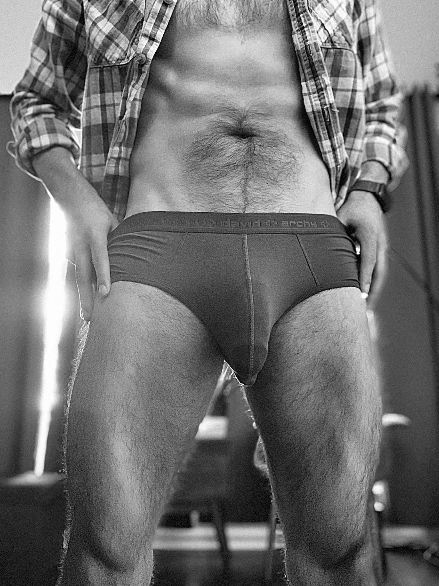 I’d let you wear my flannels anytime 😉