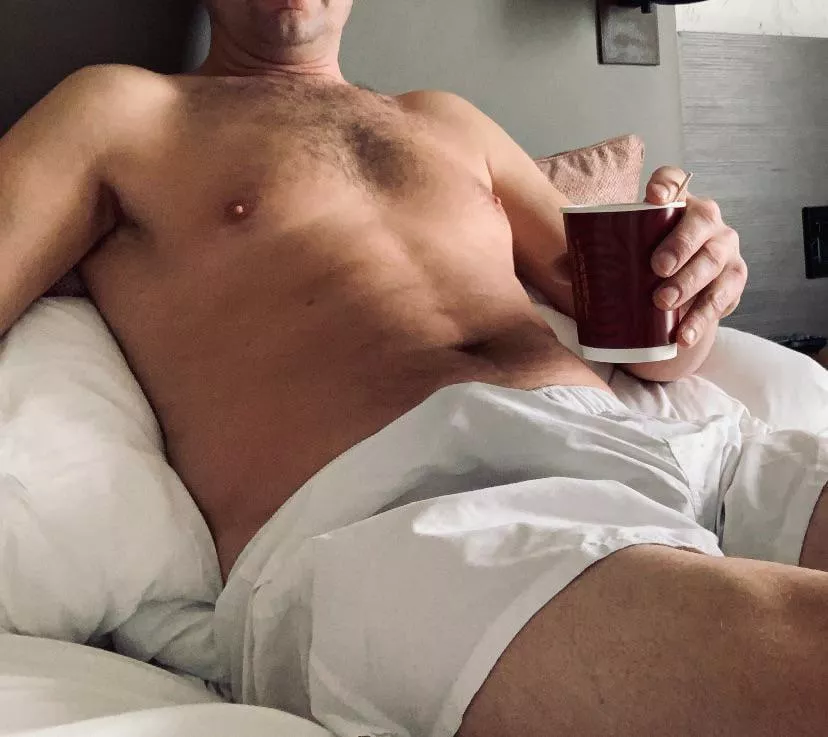 Join me for a cup in bed?