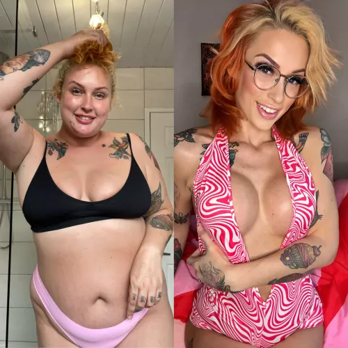 Just got a quote for my next surgery. Lots of work to be done but proud of my journey so far (3 years difference between pics)