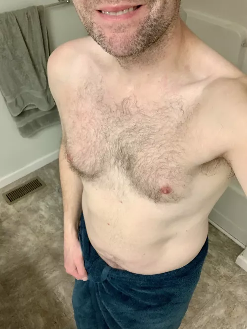 Putting on a happy face despite heading back to work