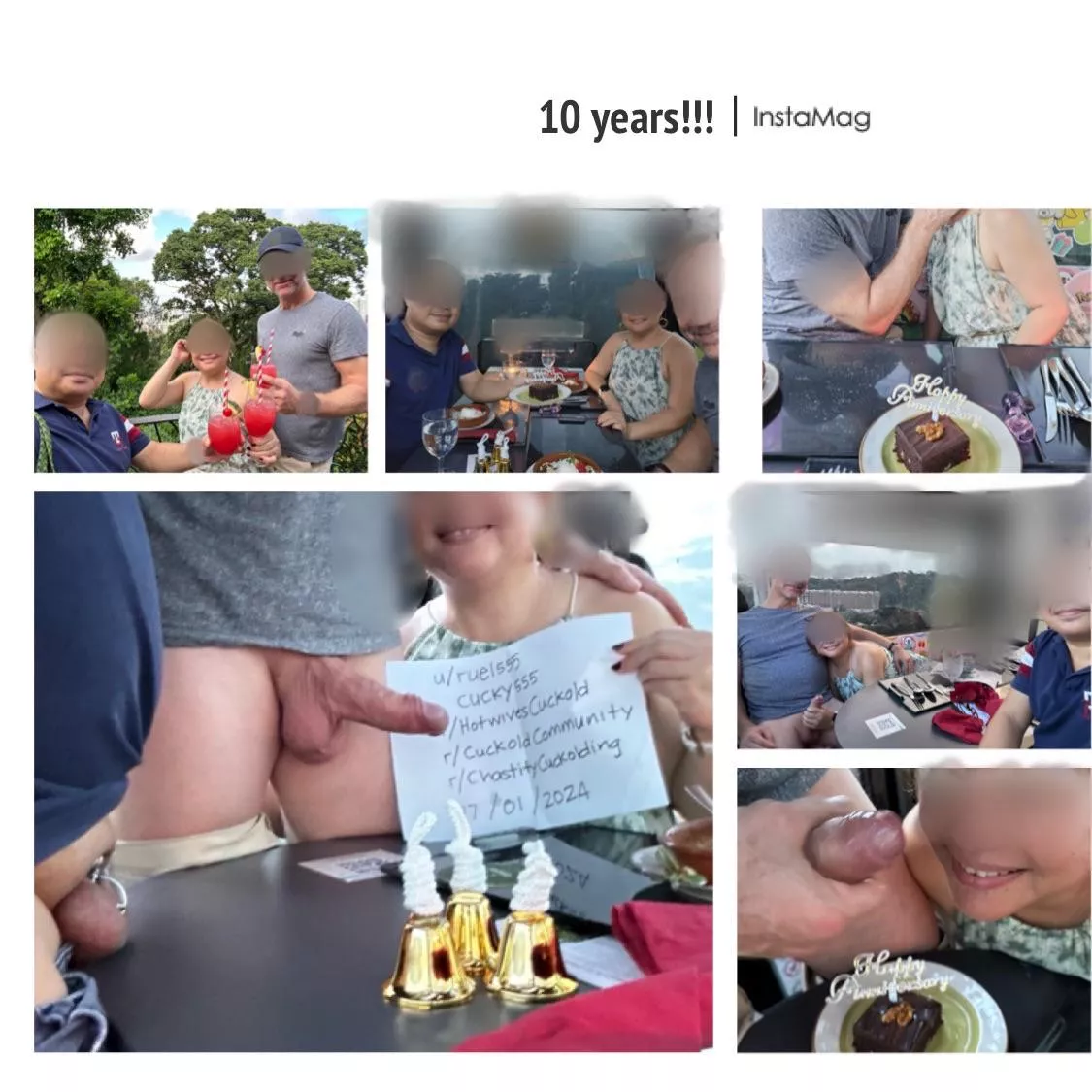 10 years of Cucking and in Chastity Cage [for verification]