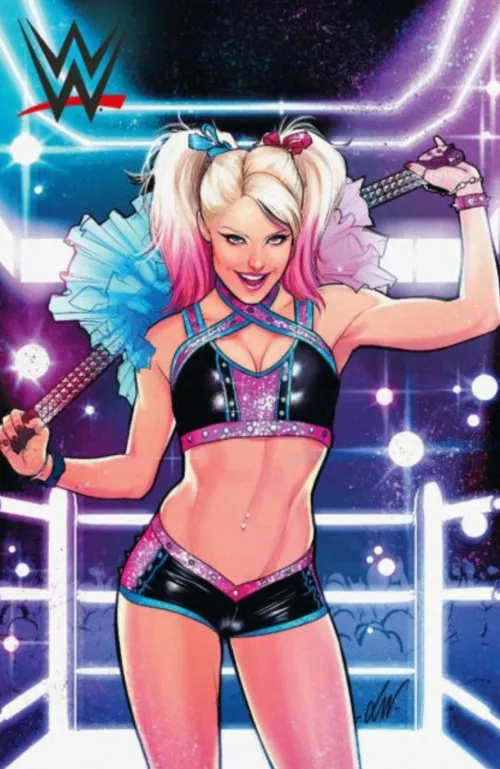 Alexa Bliss ! My favorite wrestler! In comic form ! [WWE 16 ]