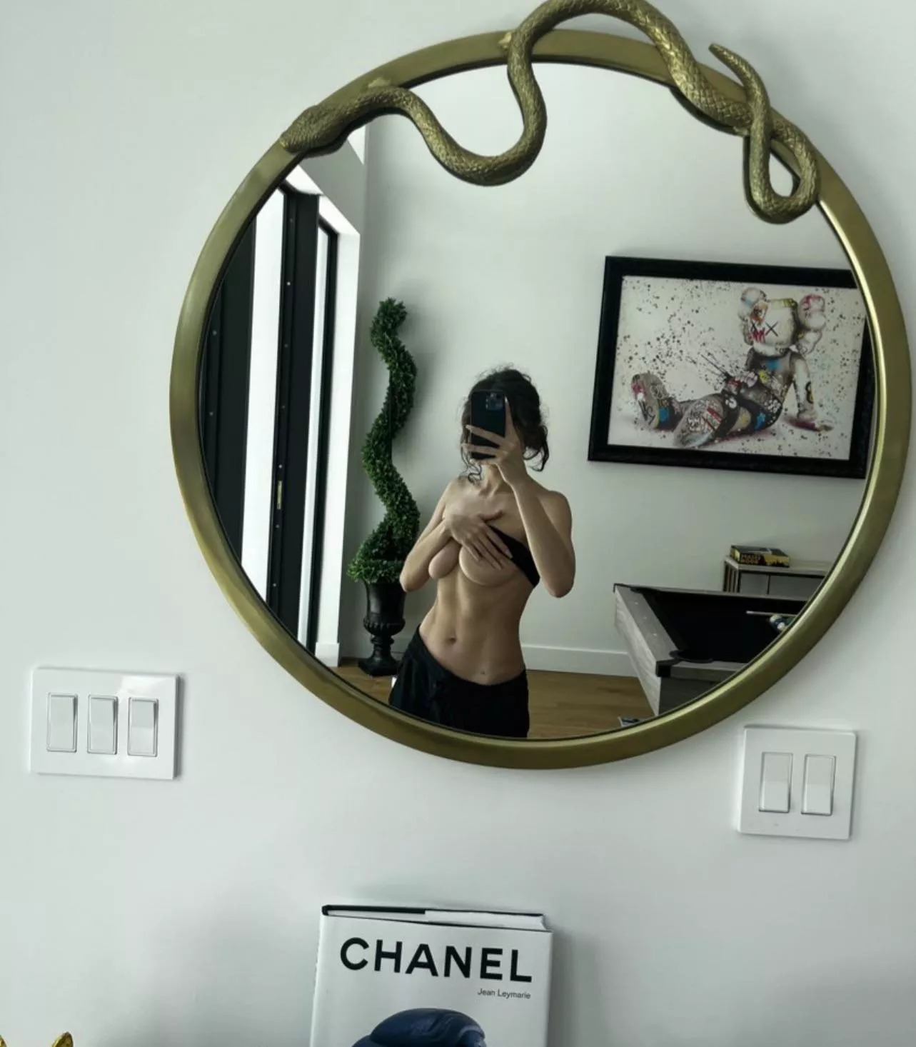 at some random Airbnb