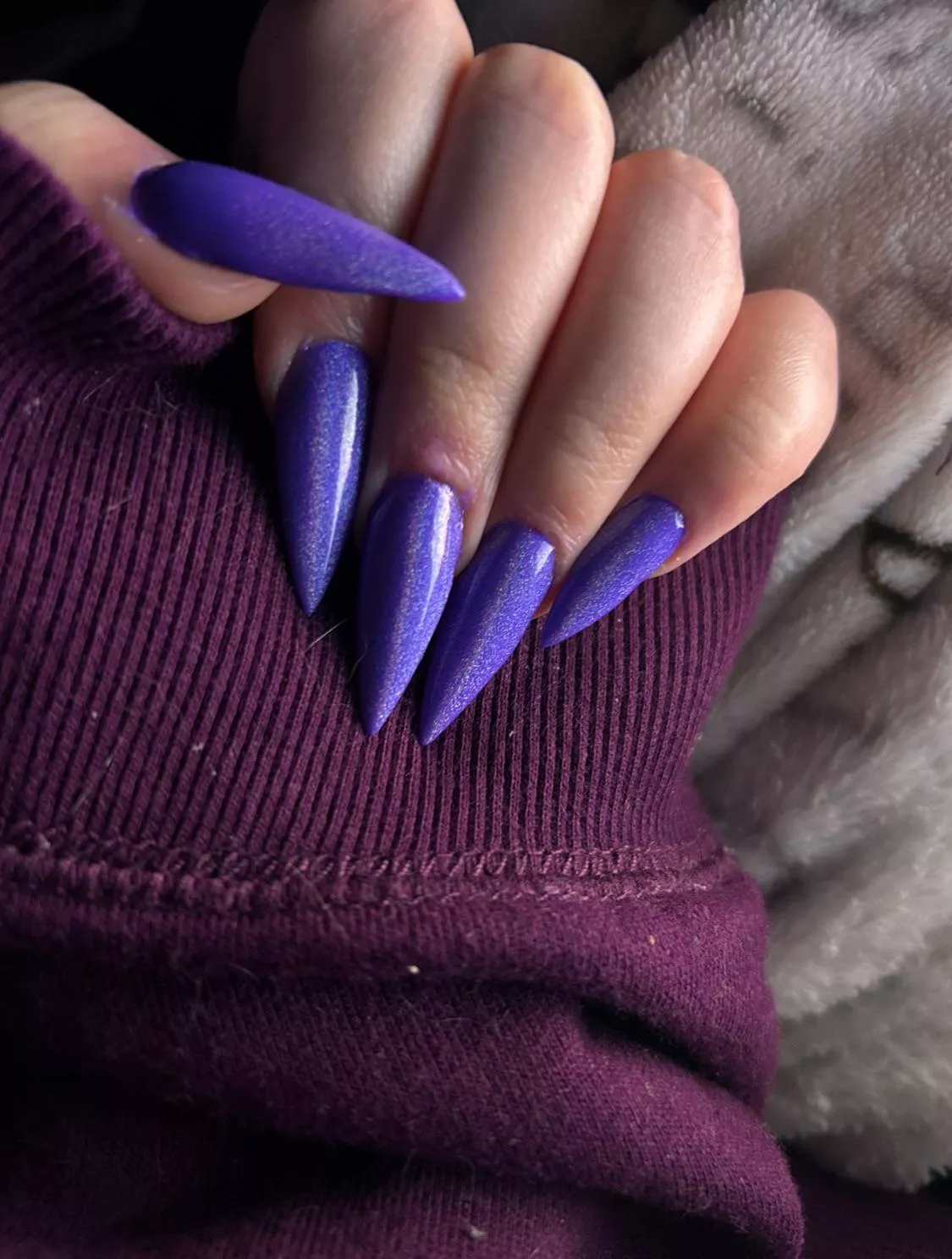 Can’t go wrong with purple