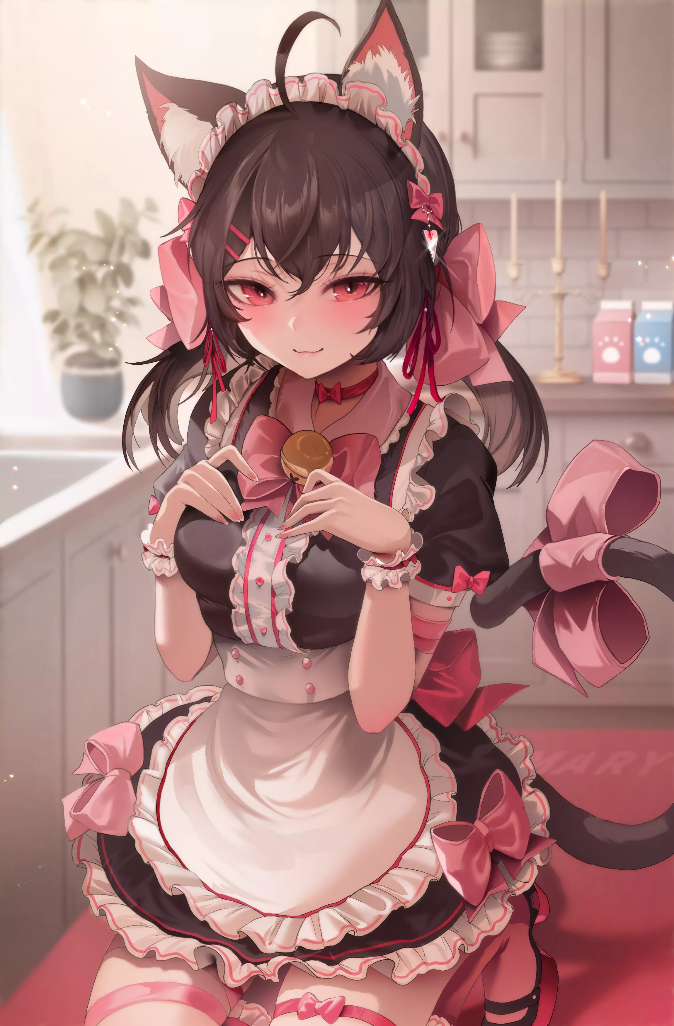 Cute maid kitty (zerocat)