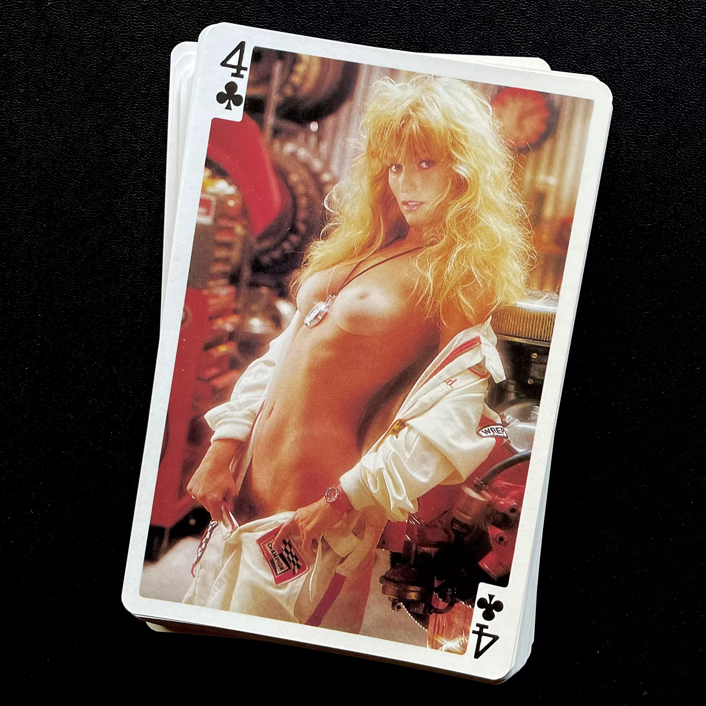 Four of Clubs (Oversize Playing Cards 1980s)