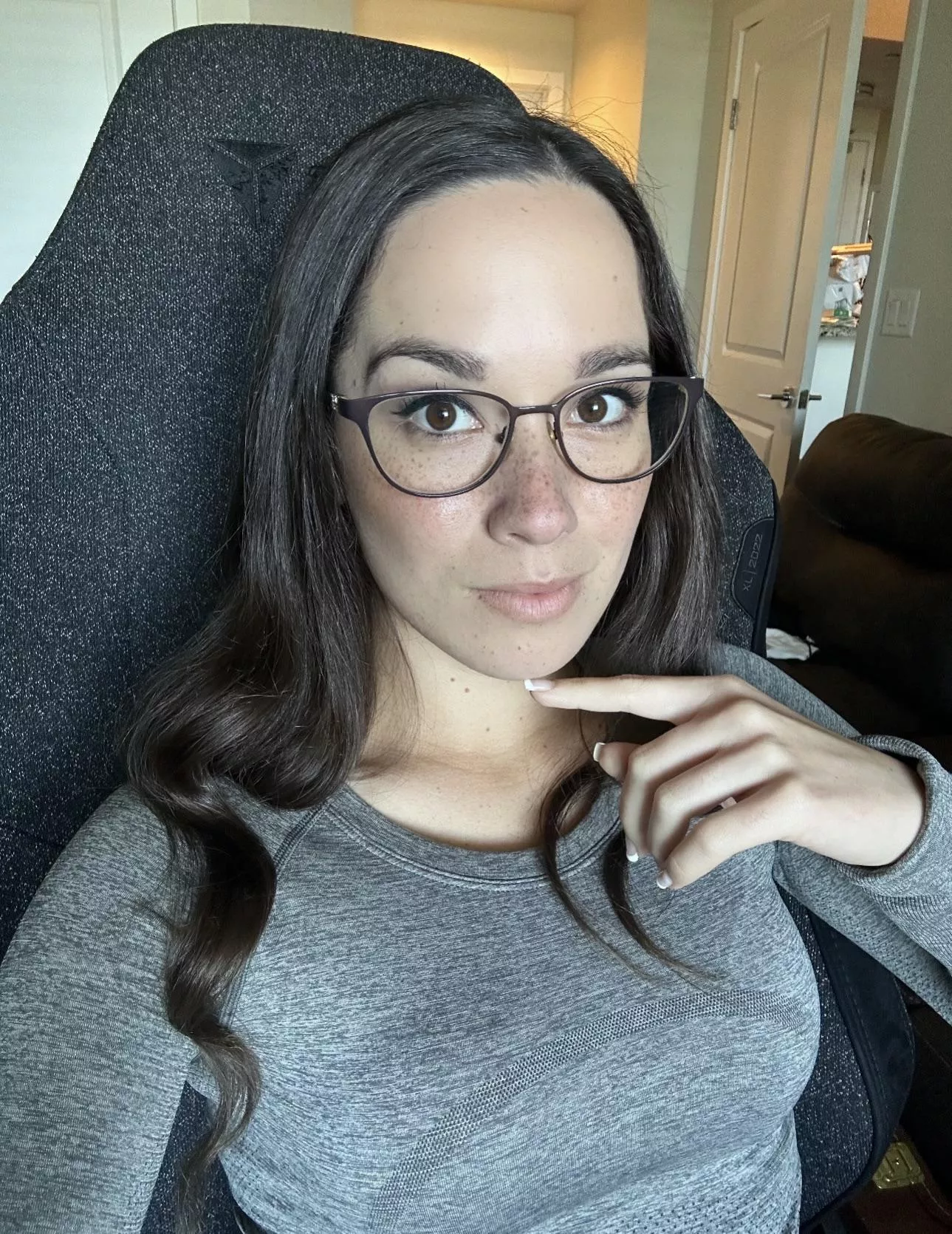 I feel confident in my glasses. I’m starting to prefer them over contacts.