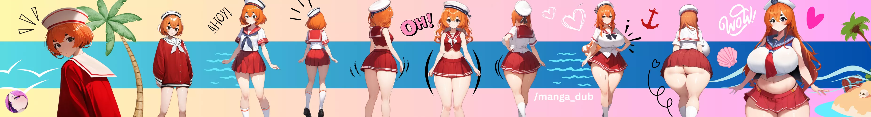 🌊I'll follow the rhythm of the sea /manga_dub