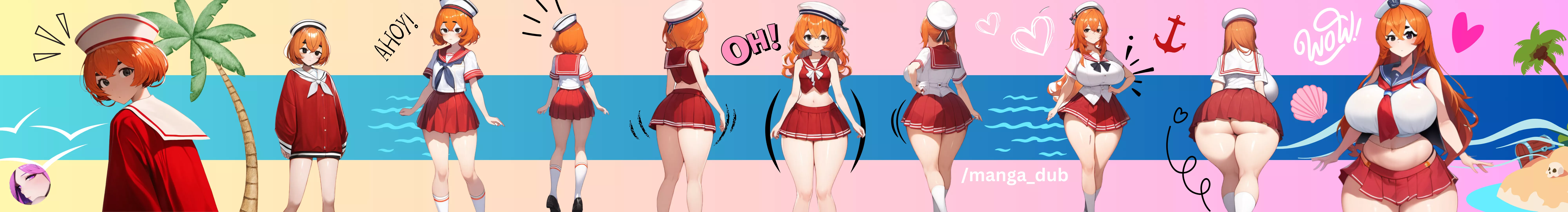 🌊I'll follow the rhythm of the sea /manga_dub