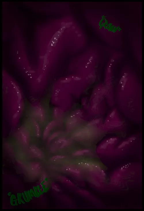 {Image} Would you live rent-free in my belly for a while? (OC)