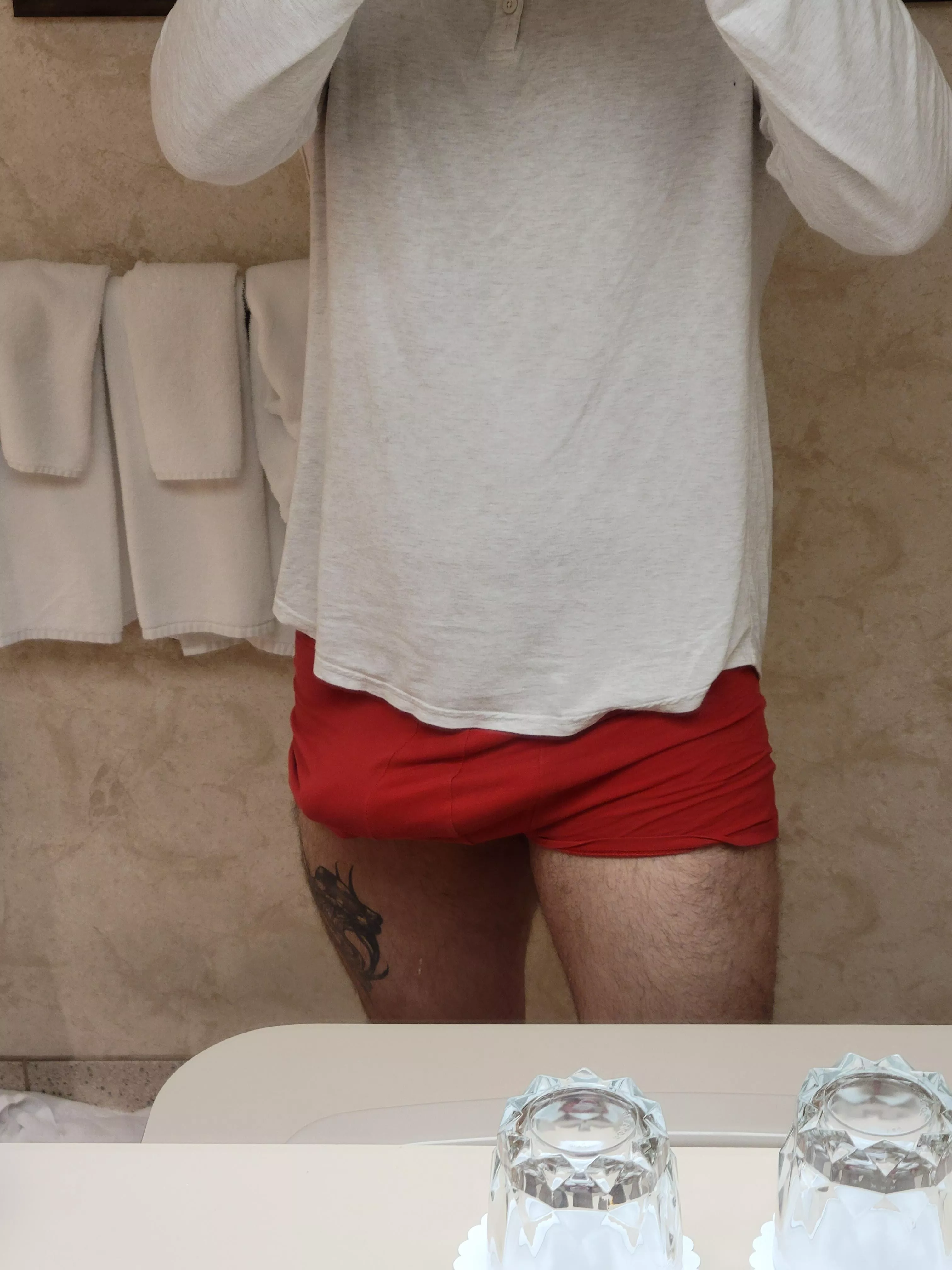 My favorite part is watching you pull my cock out just to admire how hard you made me