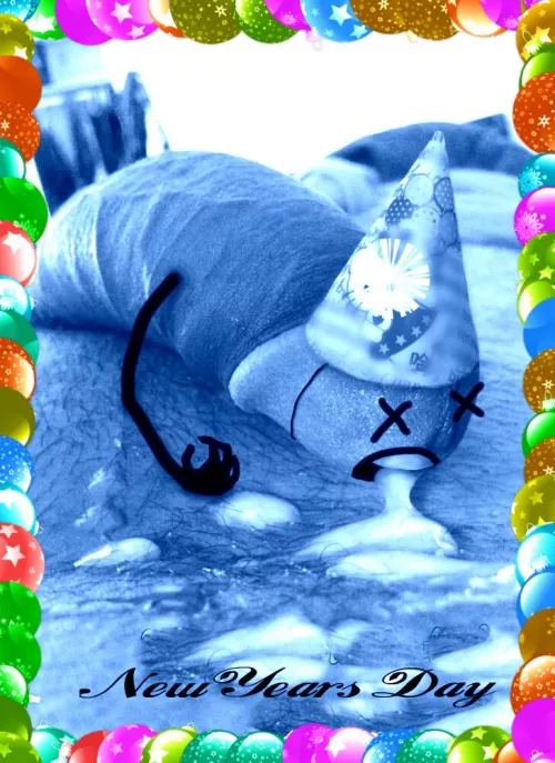 New Years day morning.