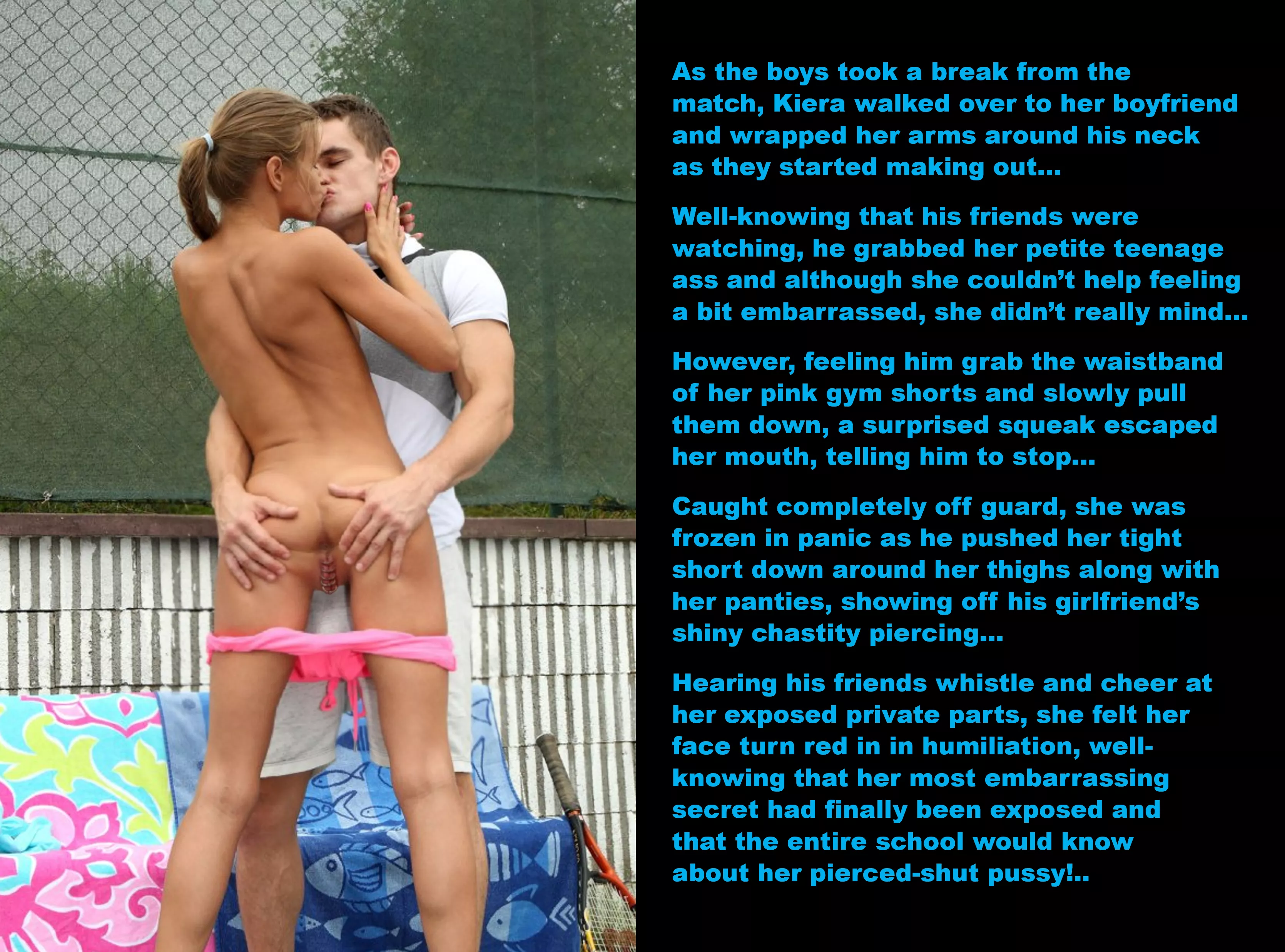 Pierced and exposed...