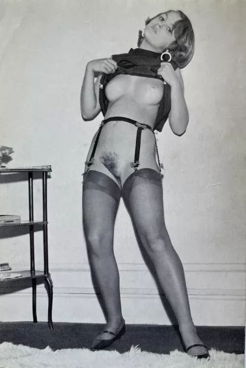 She’s Got Black Stockings, But No Underwear