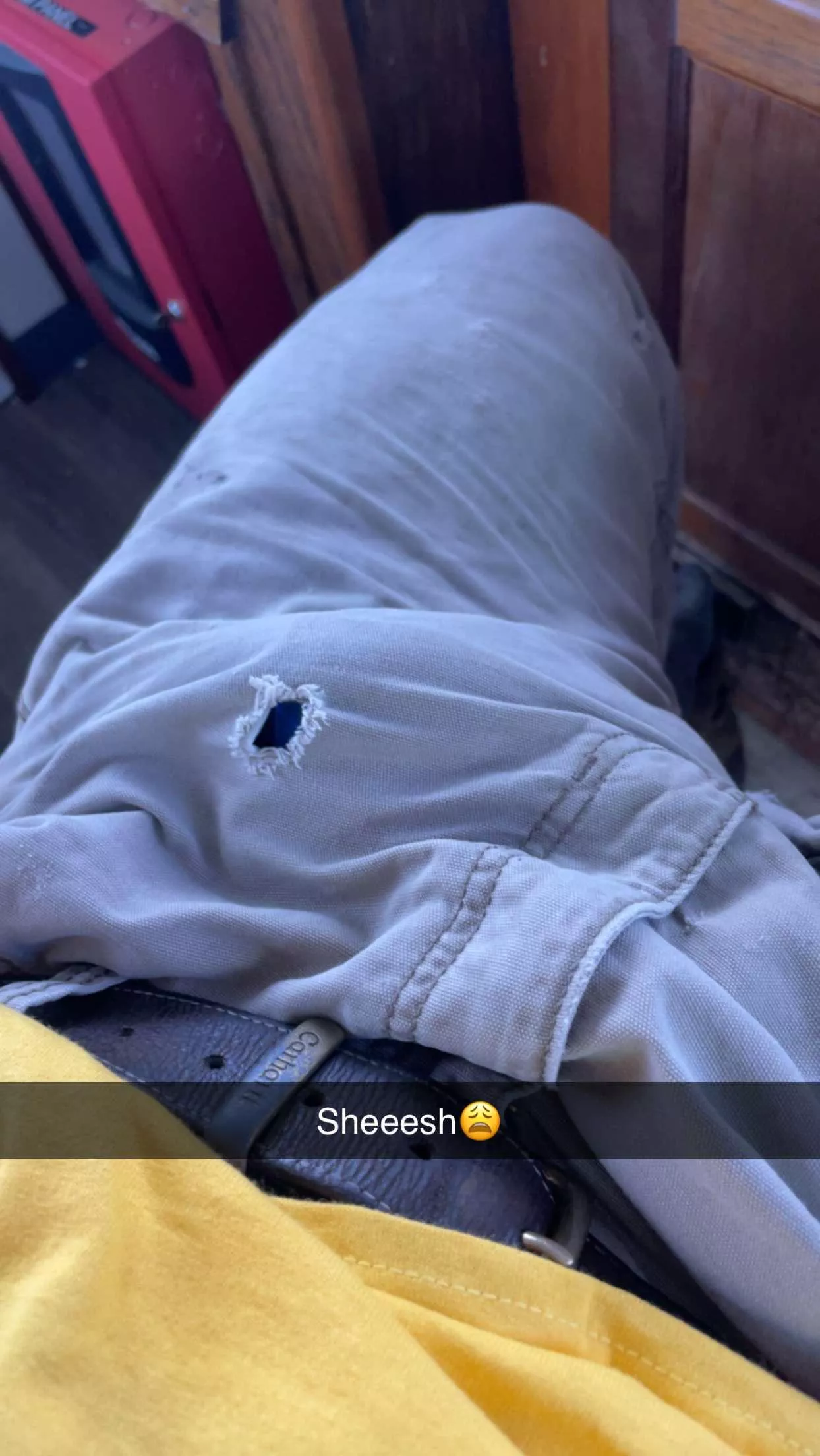 Slight chub at work👀