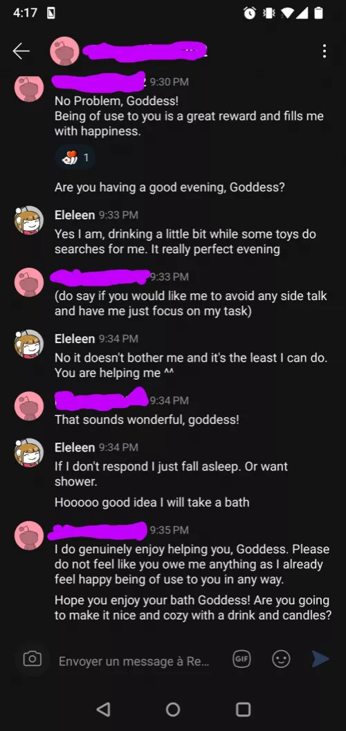 So nice to relax while betas works for you. Such a cute one